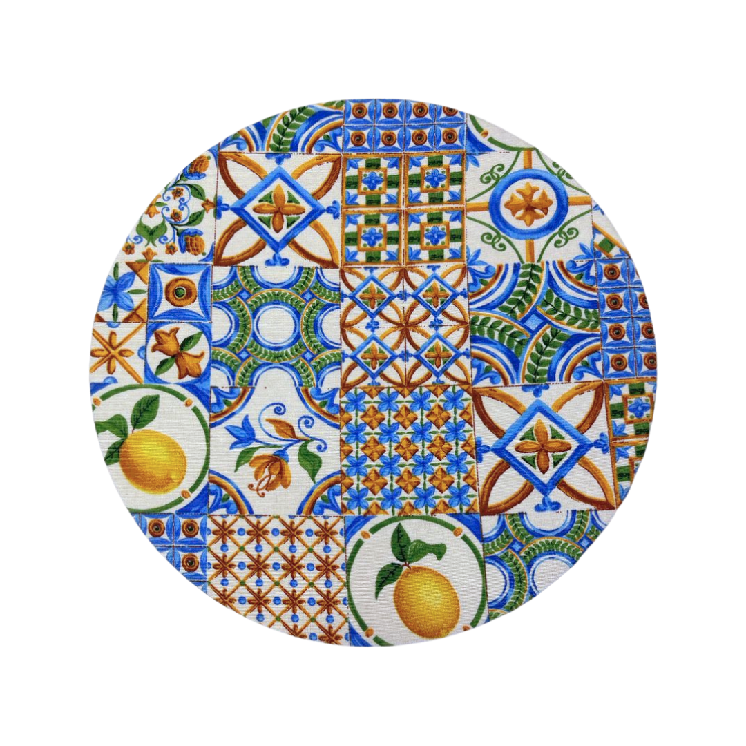 Set of poinsettia base plates