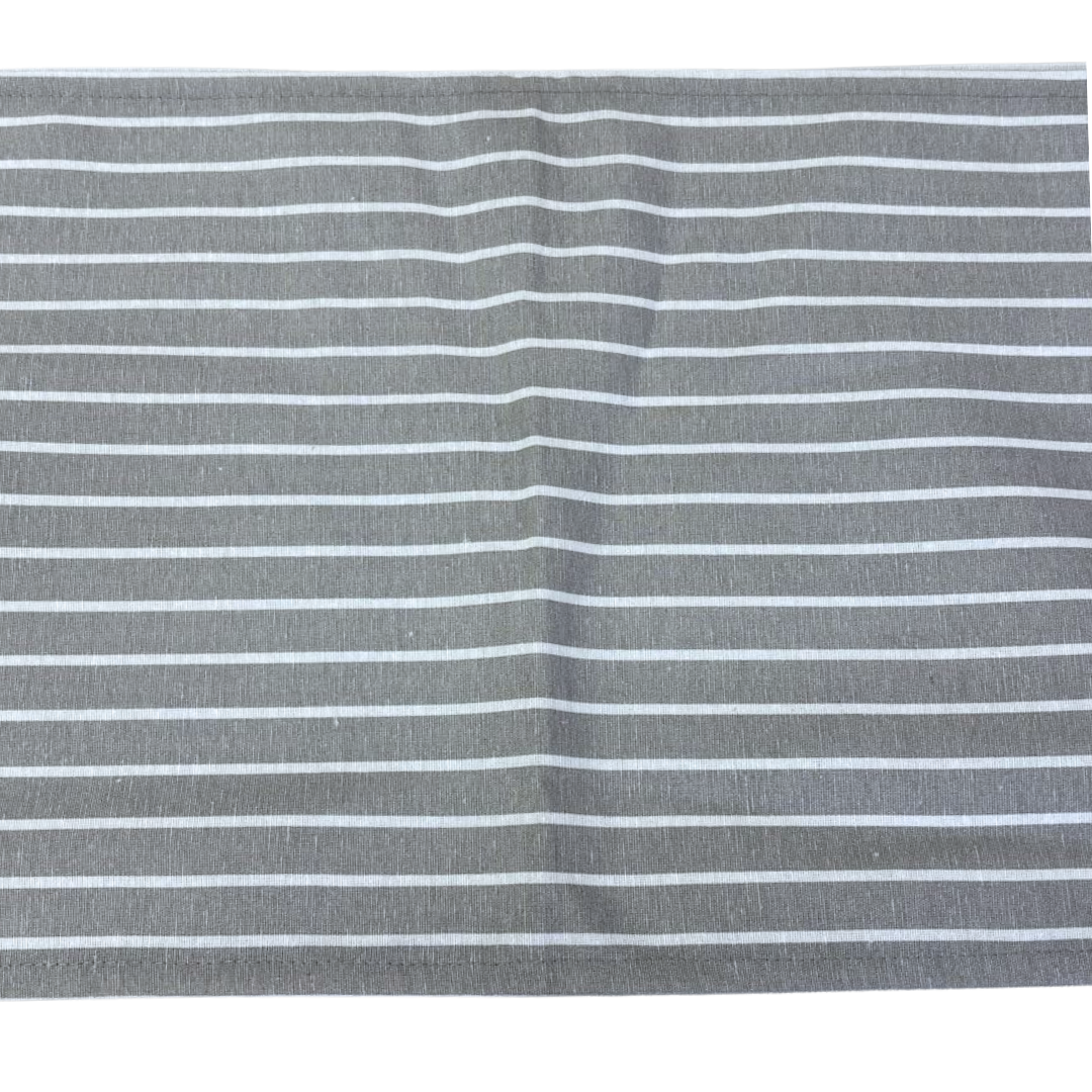 Camino Mesa Rayas Gris