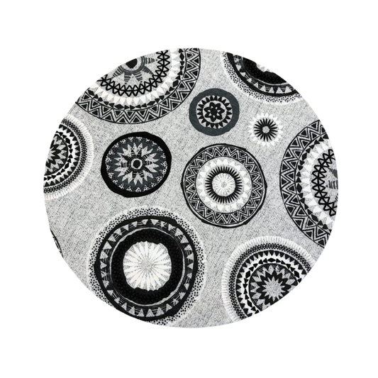 Set of poinsettia base plates