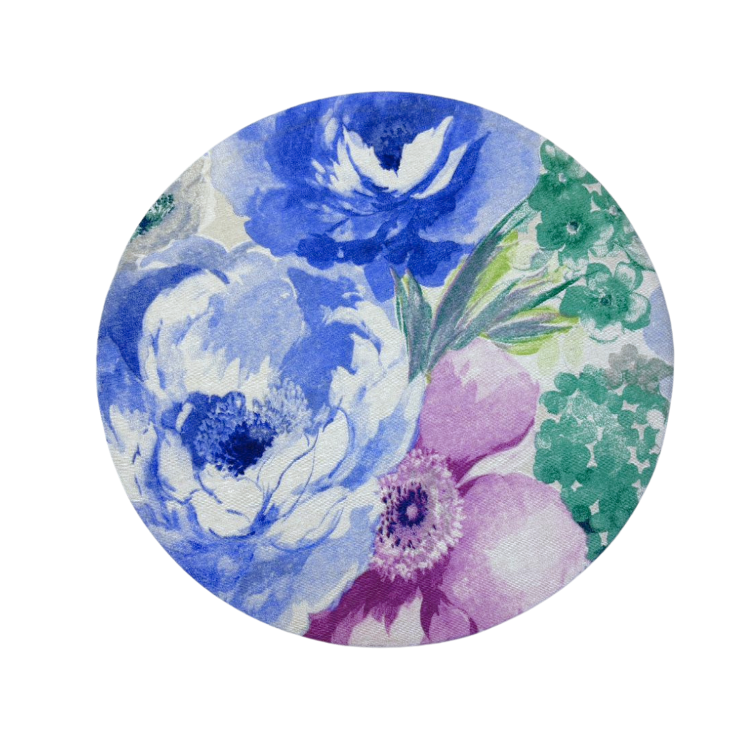 Set of poinsettia base plates