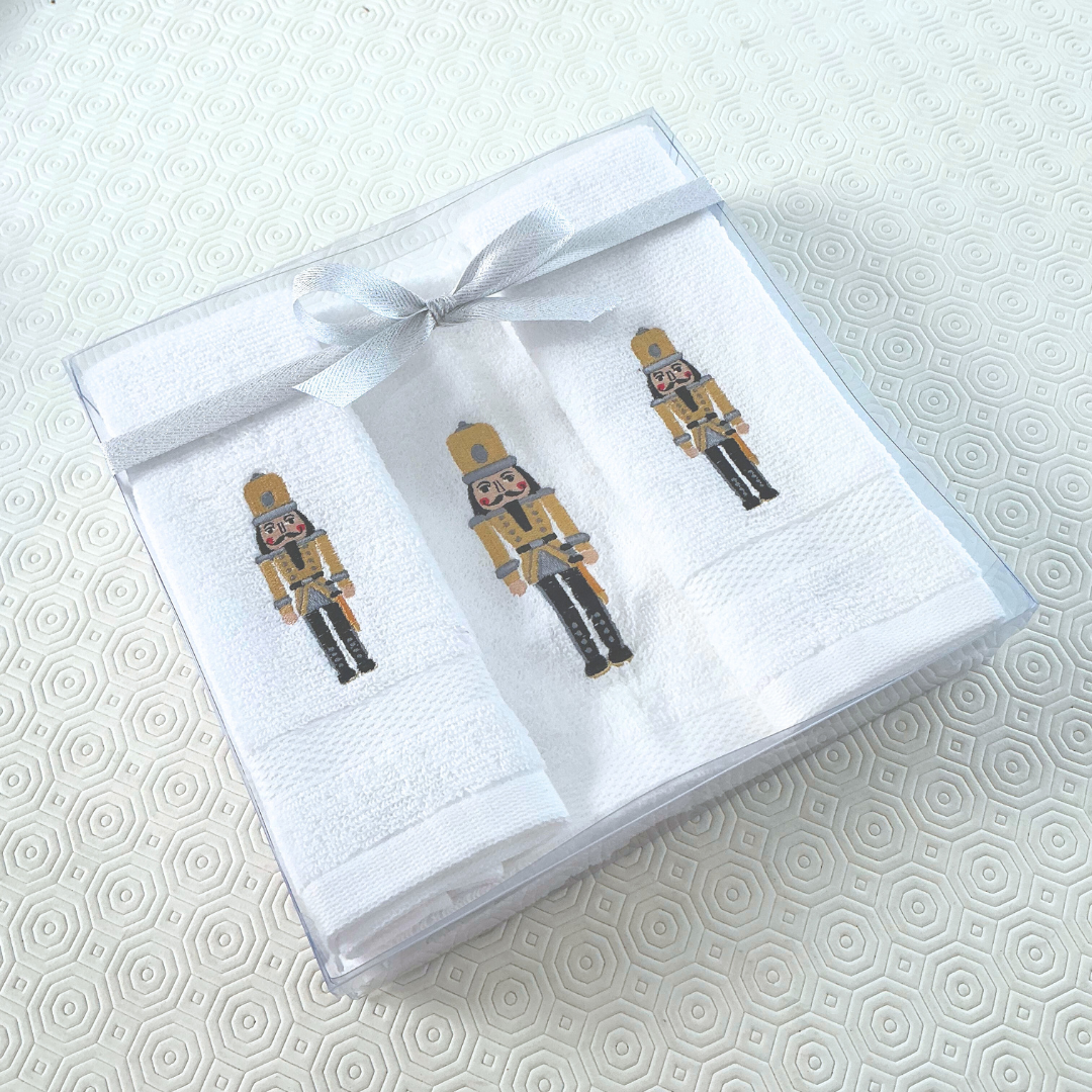 Set 3 Toallas Cascanueces